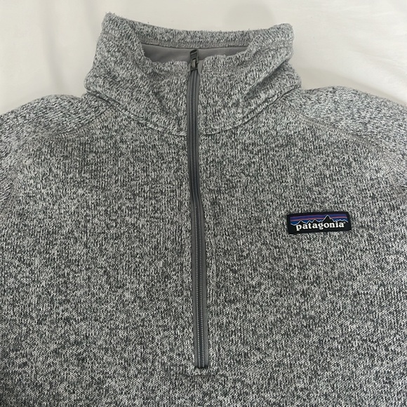 Patagonia Better Sweater 1/4 Zip Medium Gray - Picture 2 of 6